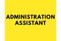 Administration Assistant