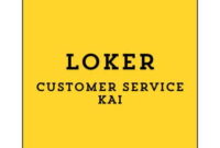 Info Loker Customer Service KAI (Surabaya) Terbaru 2024