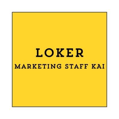 Marketing Staff KAI