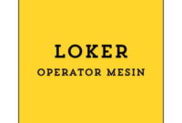 Info Loker Operator Mesin KAI (Makassar) Terbaru 2024