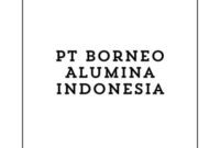 Info Lowongan Magang BUMN Jepara Hari Ini, PT Borneo Alumina Indonesia BUMN Program Terbaru 2024 Di Jepara