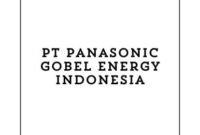 Info Lowongan Kerja Warehouse Clerk (Batam) 2024, PT Panasonic Gobel Energy Indonesia Buka Loker Batam Lulusan SMA Terbaru