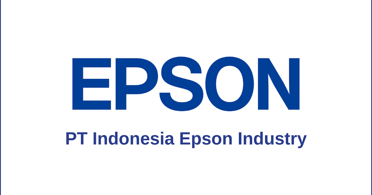 Operator Produksi PT Indonesia Epson Industry